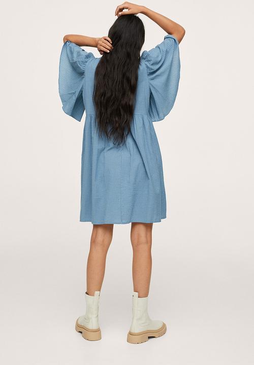 MANGO - Dress almu-h - medium blue