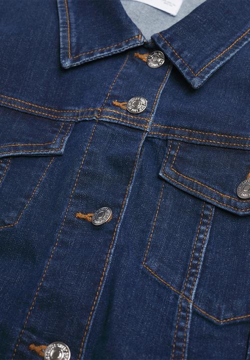 MANGO - Plus jacket vicky - dark blue