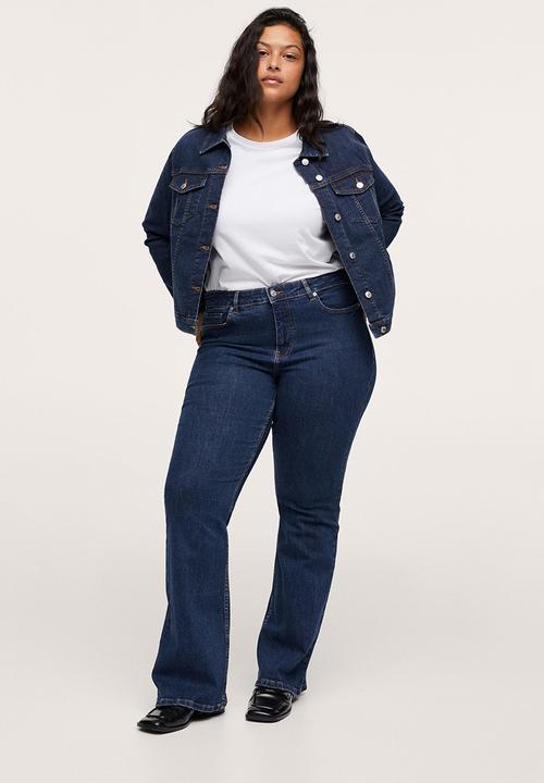 MANGO - Plus jacket vicky - dark blue