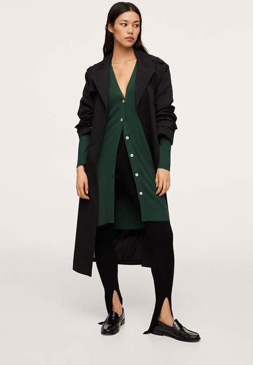 MANGO - Cardigan almar - green