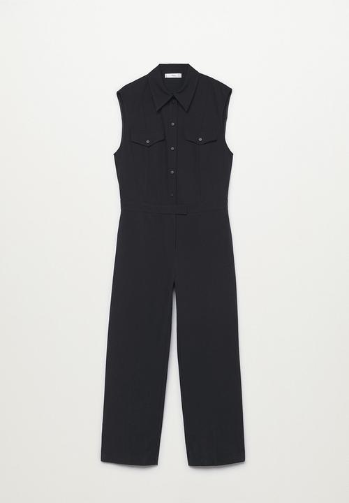 MANGO - One-piece suit bronzo - black