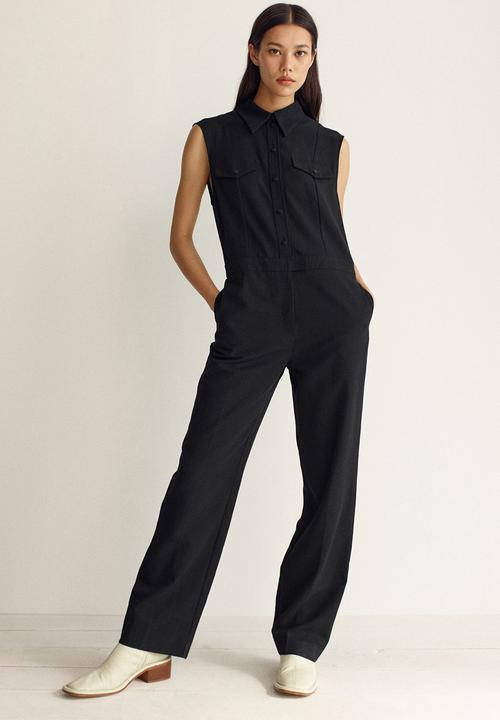 MANGO - One-piece suit bronzo - black