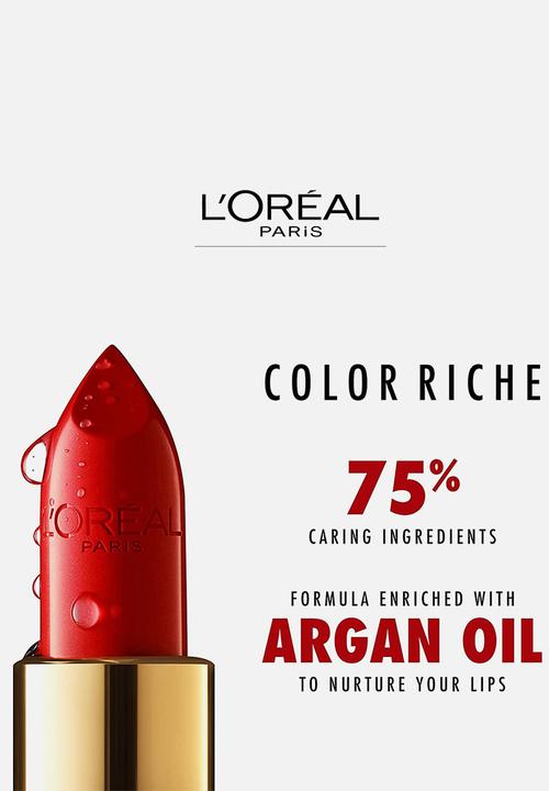 L'Oreal Paris - Color Riche Lipstick - Rouge Saint