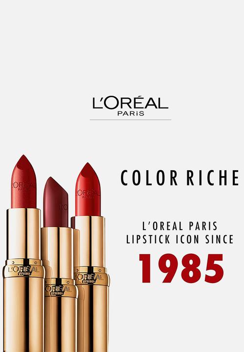 L'Oreal Paris - Color Riche Lipstick - Paris NY