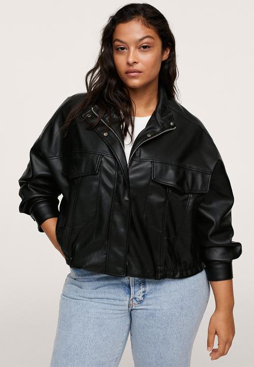 MANGO - Plus jacket rhapsody - black