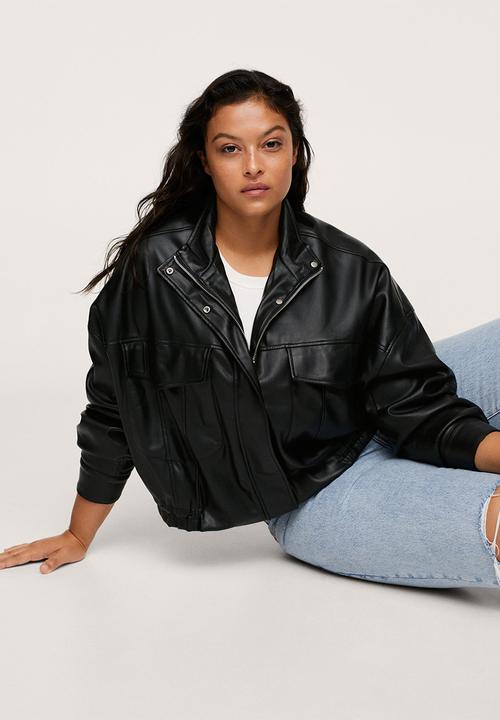 MANGO - Plus jacket rhapsody - black