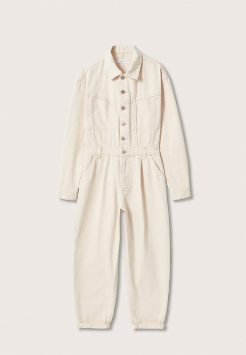 MANGO - One-piecesuit gillian - light beige