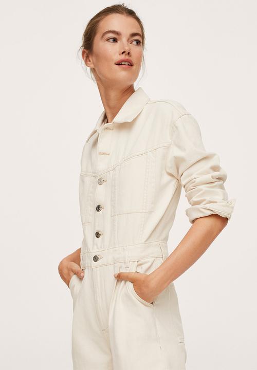 MANGO - One-piecesuit gillian - light beige
