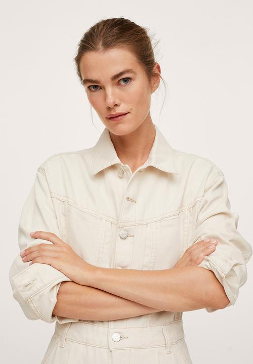 MANGO - One-piecesuit gillian - light beige