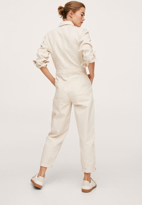 MANGO - One-piecesuit gillian - light beige