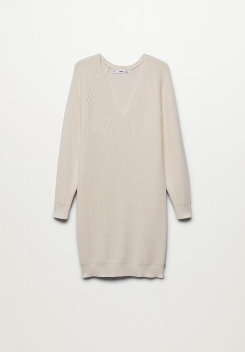 MANGO - Dress korina - light beige