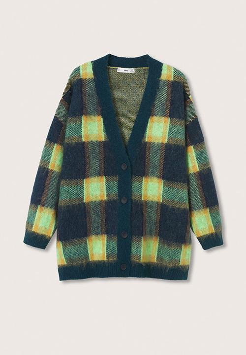 MANGO - Cardigan cheecky - green