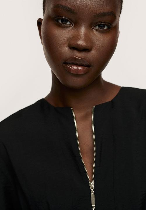 MANGO - Dress zepellin - black