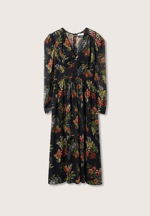 MANGO - Dress stelle - black