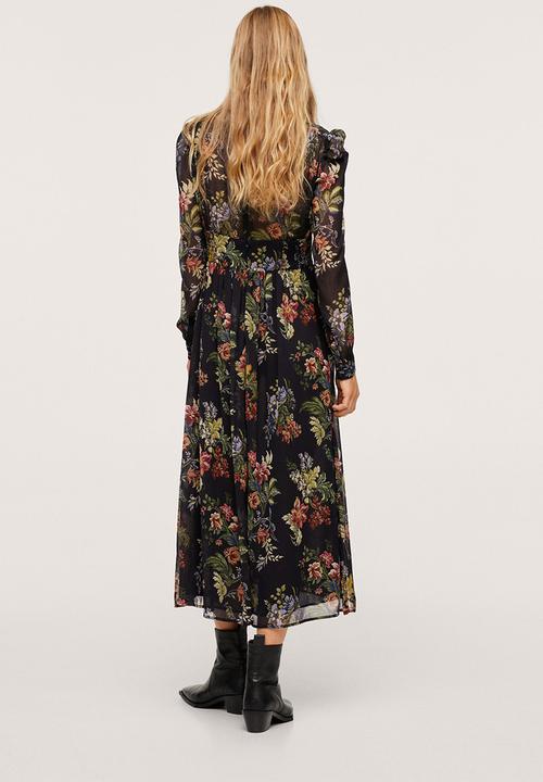 MANGO - Dress stelle - black