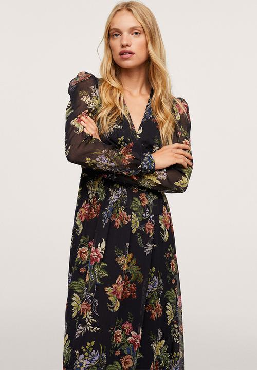 MANGO - Dress stelle - black