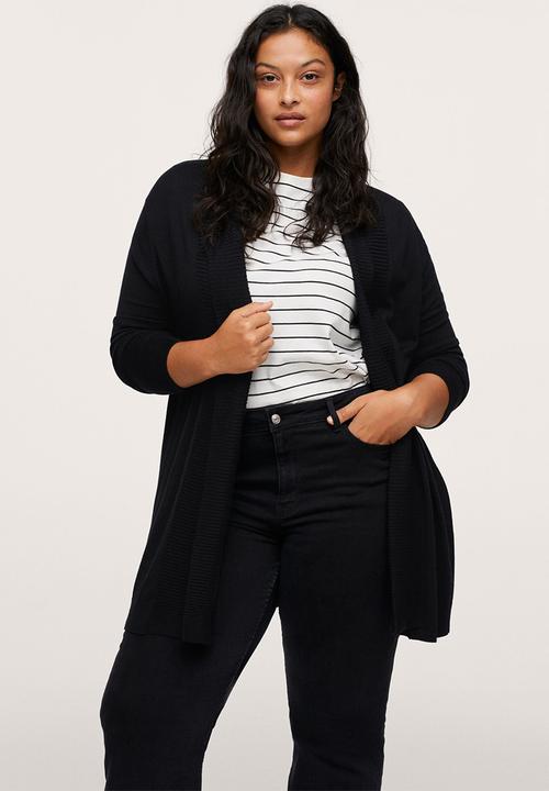 MANGO - Plus cardigan alma - black
