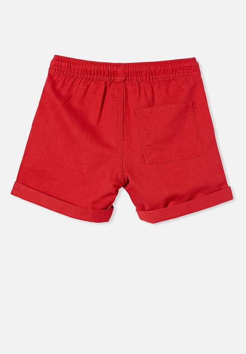 Cotton On - Hunter short - lucky red