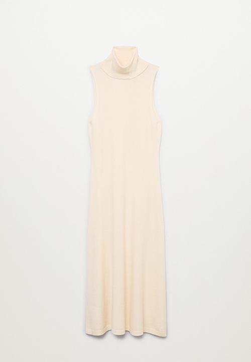 MANGO - Dress heidi - light pastel yellow