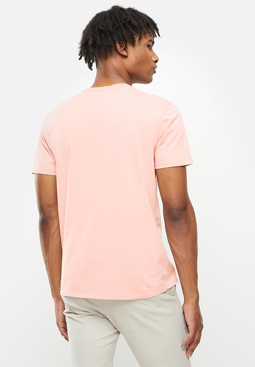 GUESS - Guess logo print tee - pink