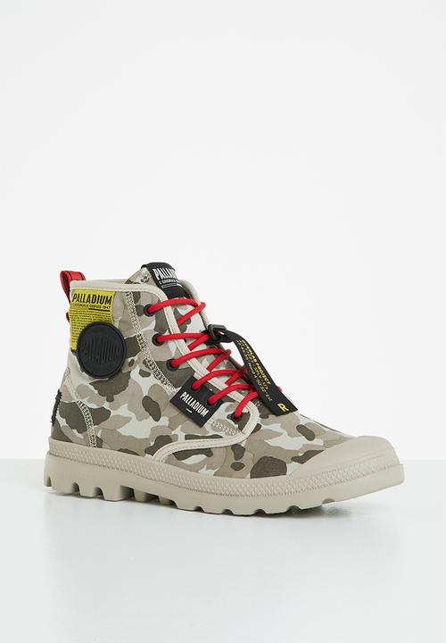 Palladium - Pampa lite overlab - dusky green camo