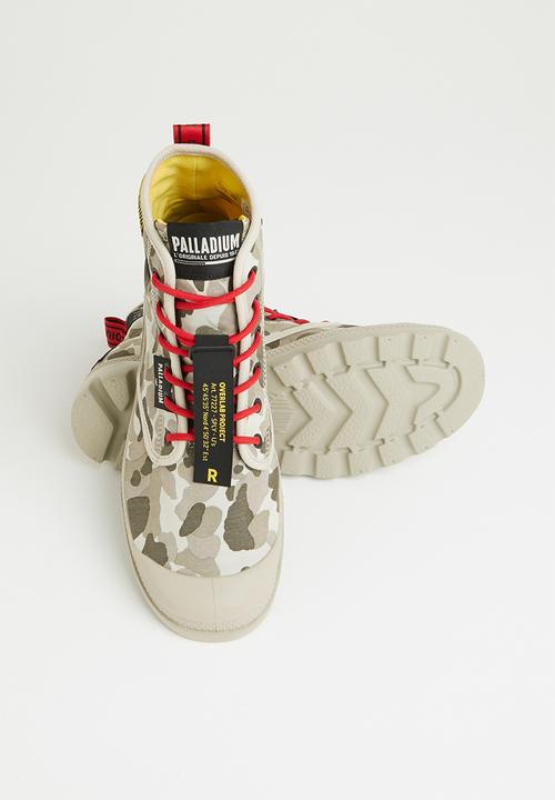 Palladium - Pampa lite overlab - dusky green camo