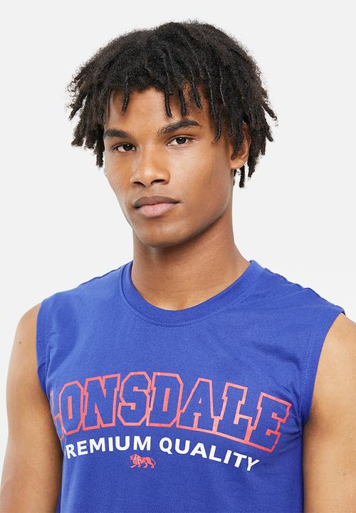 Lonsdale - Crew neck vest - royal