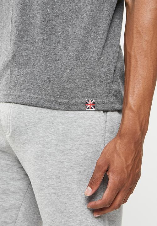 Lonsdale - Crew neck vest - grey melange