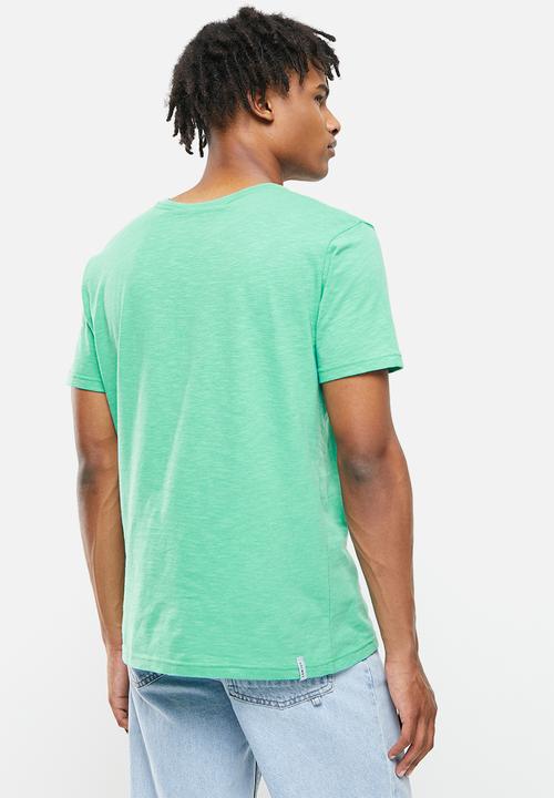 Holmes Bro's - Split beetle short sleeve tee - blue