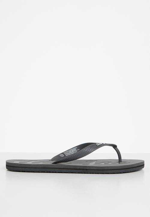 Aca Joe - Mens slops - charcoal