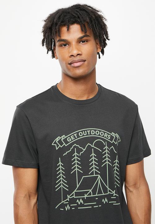 Only & Sons - Onsvintage reg short sleeve tee - moonless night 