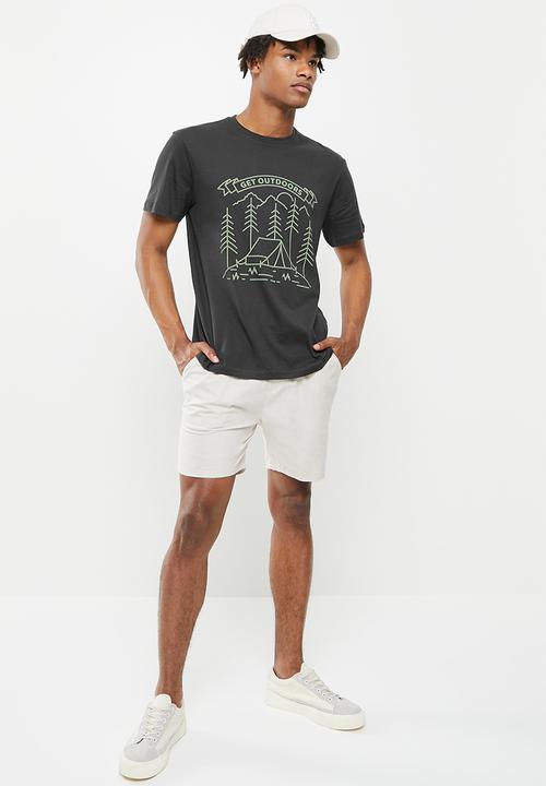 Only & Sons - Onsvintage reg short sleeve tee - moonless night 
