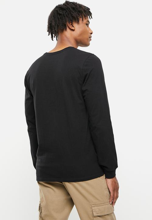 Hurley - Evd wsh oao icon long sleeve - black