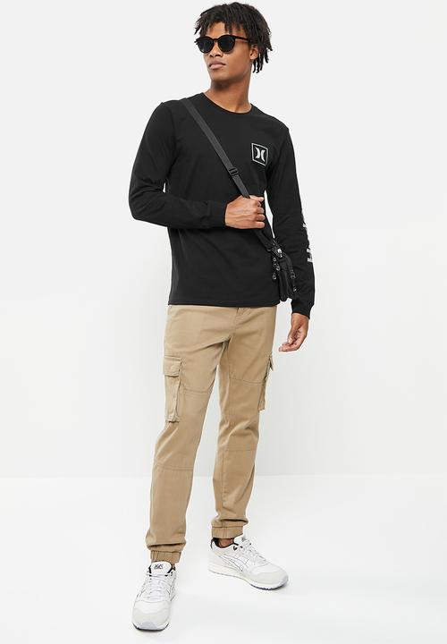 Hurley - Evd wsh oao icon long sleeve - black