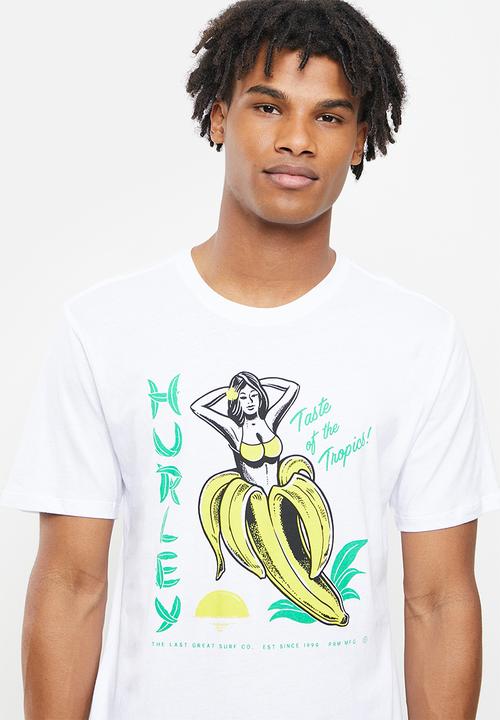 Hurley - Evd wsh taste of the tropics s - white