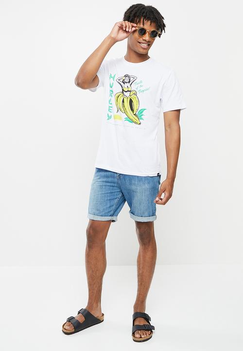 Hurley - Evd wsh taste of the tropics s - white