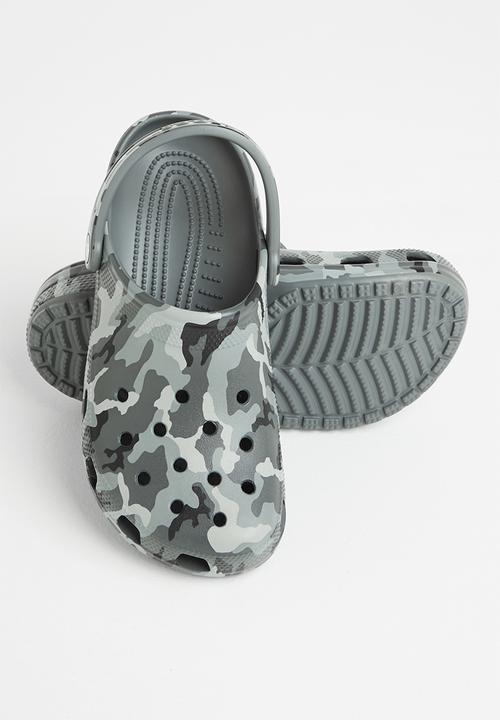 Crocs - Classic printed camo clog - slate grey
