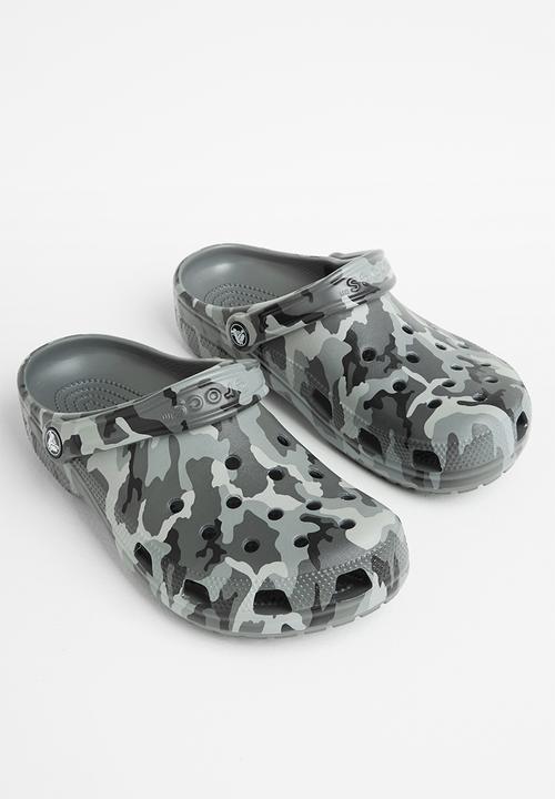 Crocs - Classic printed camo clog - slate grey