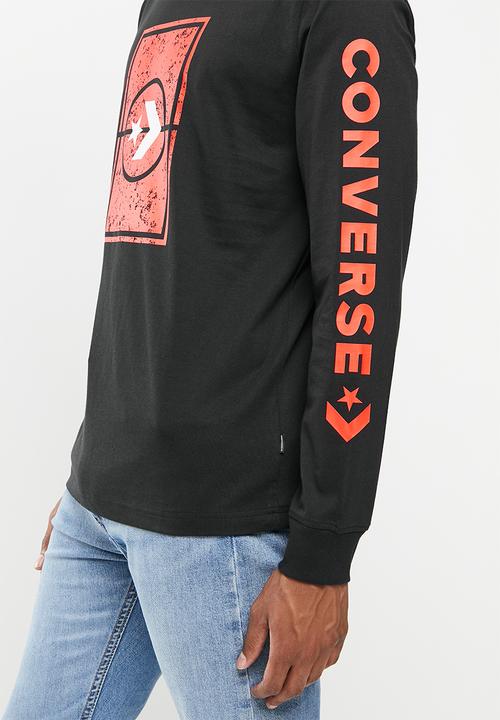 Converse - Half court tee - black