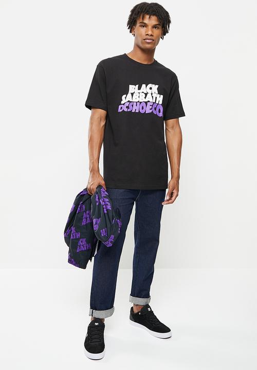 DC - DC x Black Sabbath shoeco short sleeve - black