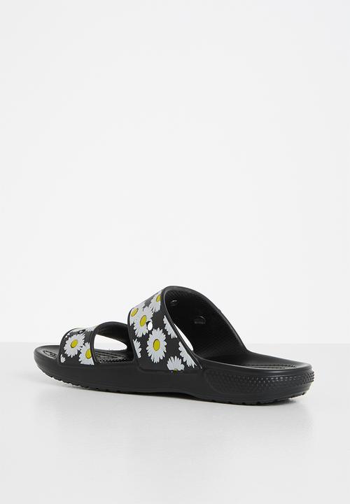 Crocs - Classic crocs vacay vibes sandal - black daisy
