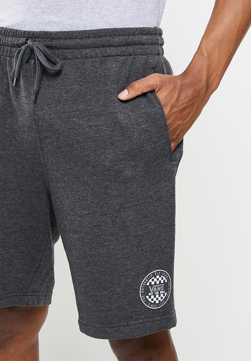 Vans - Og checker fleece short - charcoal