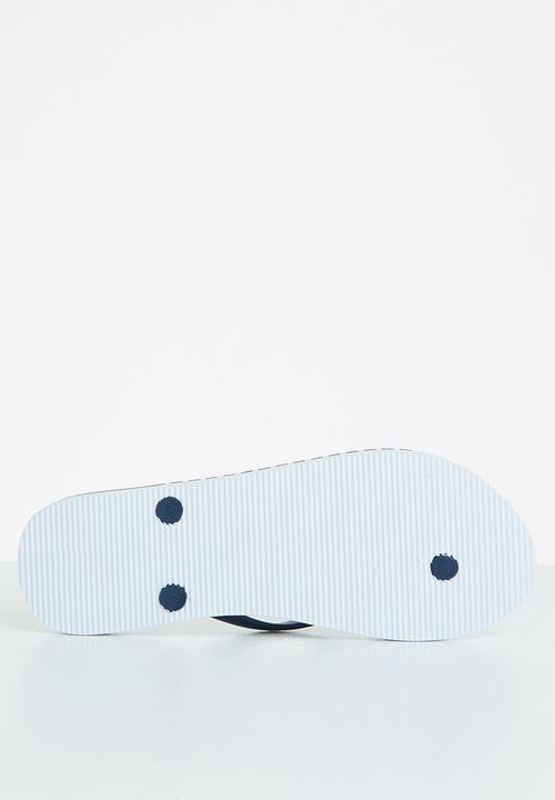 POLO - Gladice stripe flip flop - navy
