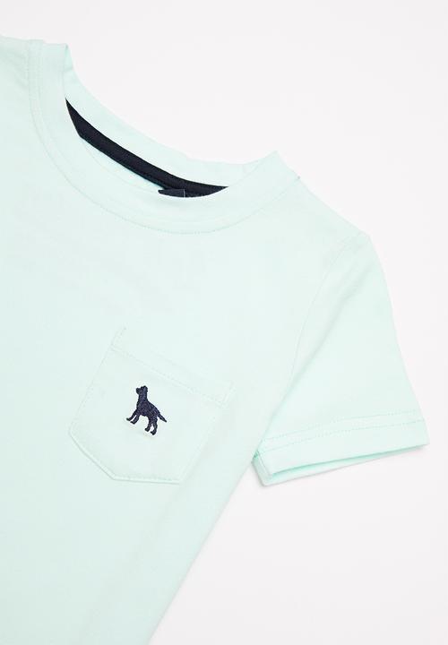 LAB - Logo tee - light blue