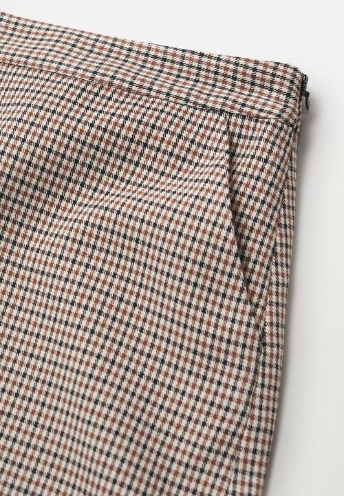 MANGO - Skirt charlott - brown