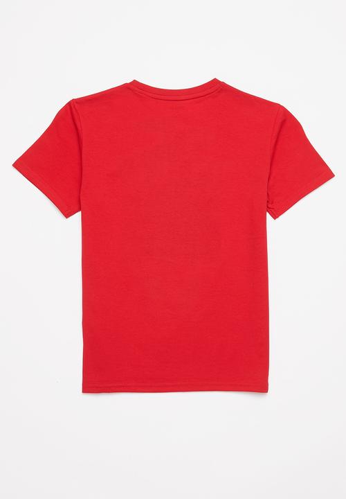 POLO - Boys cameron printed tee - red