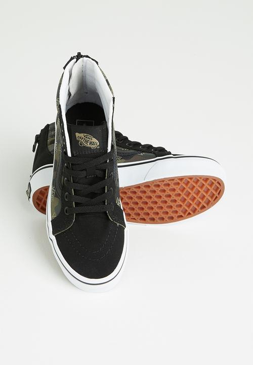 Vans - Uy sk8-hi zip - black/timber wolf