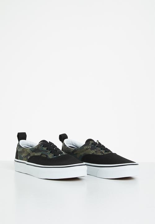 Vans - Uy era elastic lace - black/timber wolf