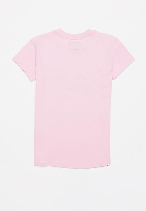 Aca Joe - Girls aca joe printed t-shirt - light pink