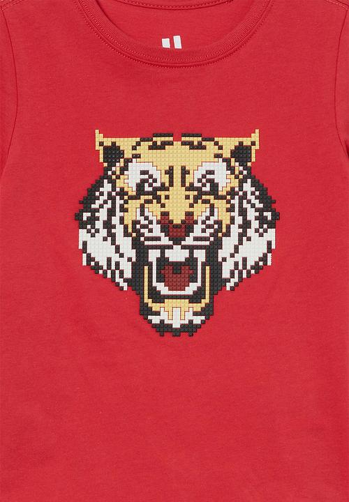 Cotton On - Downtown short sleeve tee - red